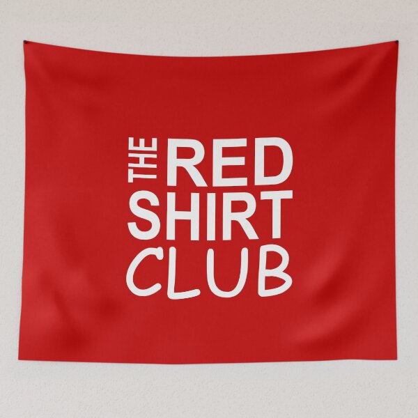 Item preview, The Red Shirt Club T-Shirt designed and sold by thehafdesigner.