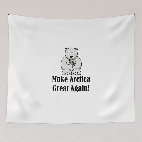 Artikelvorschau, MAGA Make Arctica Great Again! entworfen und verkauft von stickart-marek.