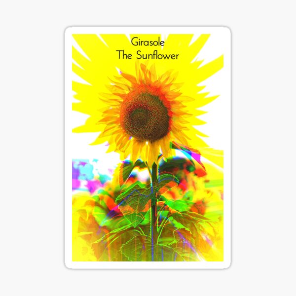 The SUNflower Sticker