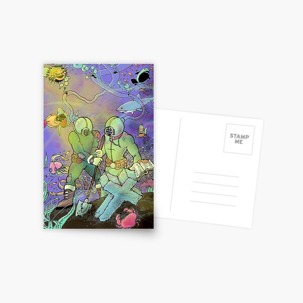 The Atlantic Crucifixion Postcard