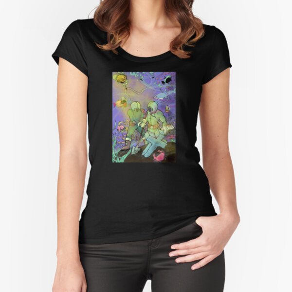 The Atlantic Crucifixion Fitted Scoop T-Shirt