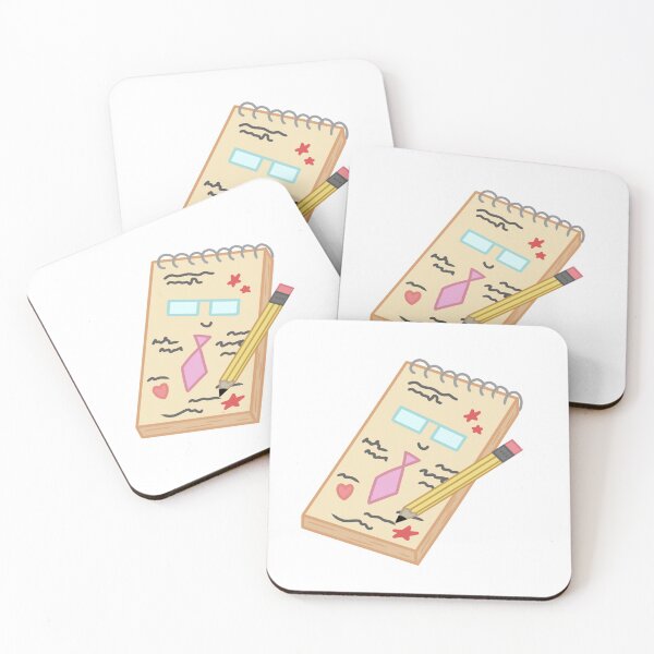 Item preview, Doodle Notepad Logo | Sanders Sides designed and sold by Glitch4Nov.