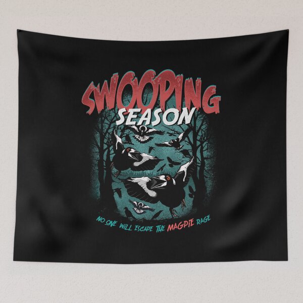 Item preview, Australia Magpies Swooping Season designed and sold by bakingdesign.
