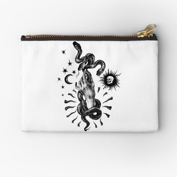 Martial Snake Zipper Pouch