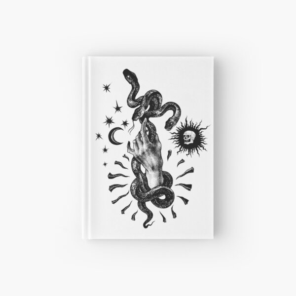 Martial Snake Hardcover Journal