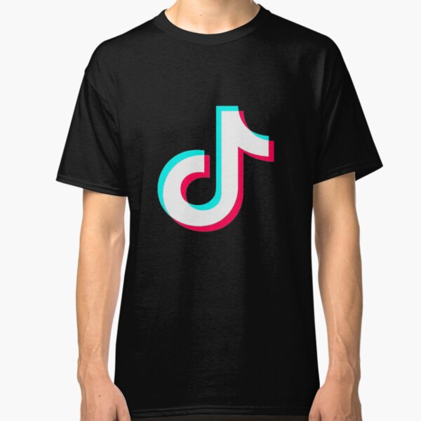 Tik Tok Logo Classic T-Shirt