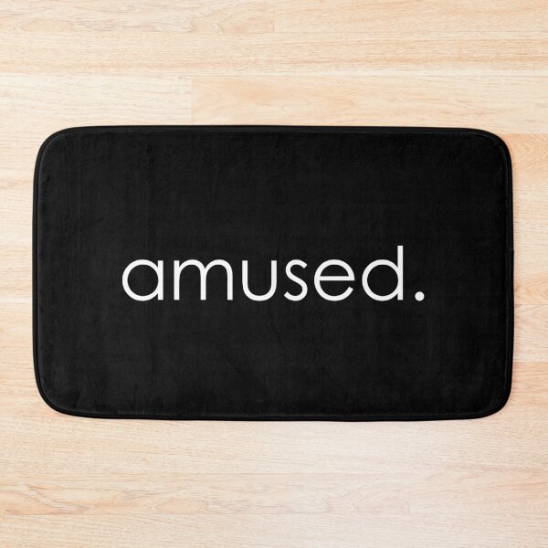 Item preview, Amused designed and sold by ABDG.