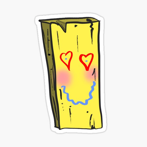 Ed Edd n Eddy Plank is in Love Sticker