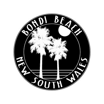 Artwork thumbnail, Bondi Beach Sydney Australia New South Wales Surfing Surf by DESTINATIONS DECAL