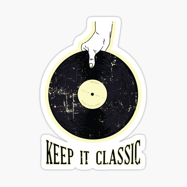 RETRO VINYL Sticker