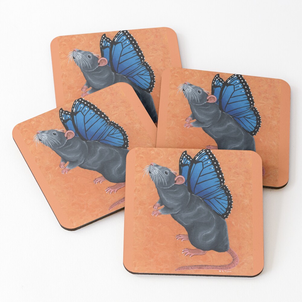Item preview, Coasters (Set of 4) designed and sold by WolfySilver.