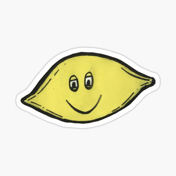 Dope Lemon Lemon Sticker By Tvorac Redbubble