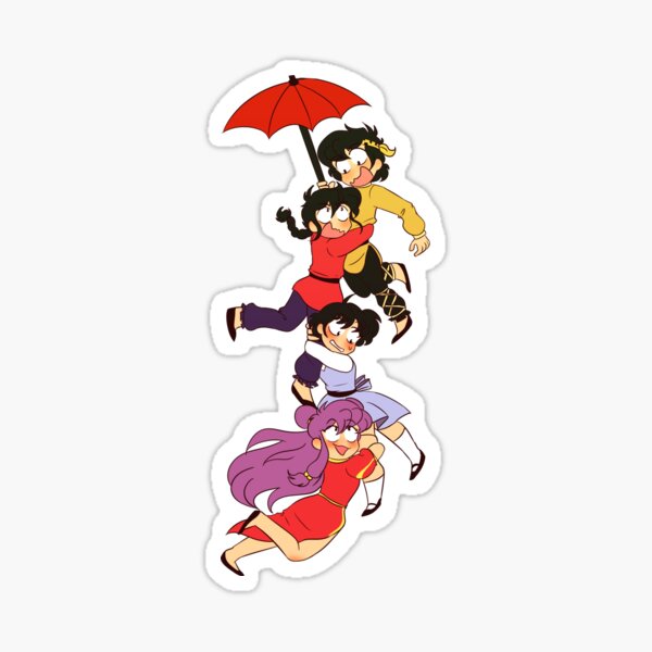 Oh no - Ranma 1/2 Pegatina