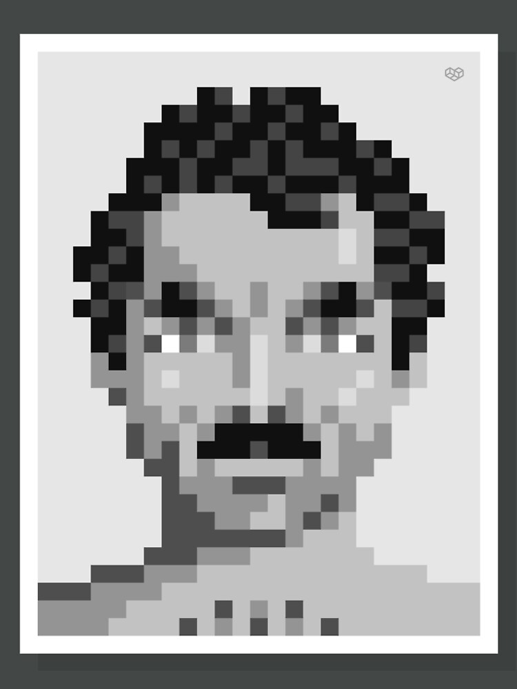 His mustache — Mono by vips