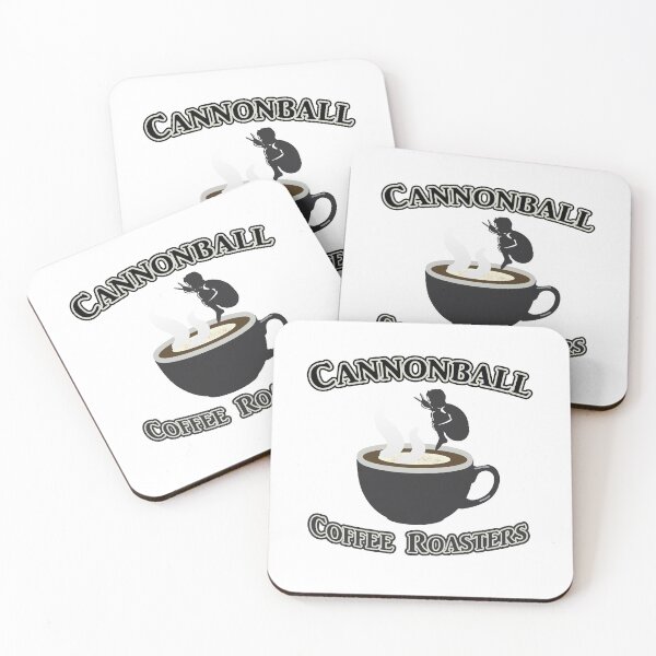 Item preview, Cannonball Coffee Roasters- Coffee Company Logo Design designed and sold by Wanderlust Designs.