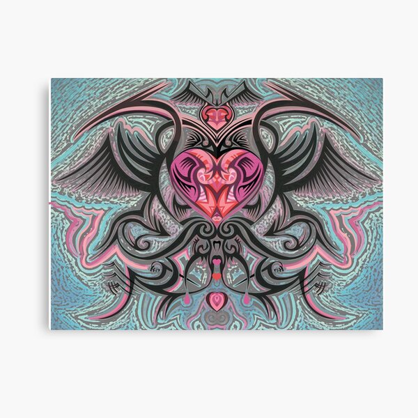 A Tattooed Kind of Love Canvas Print