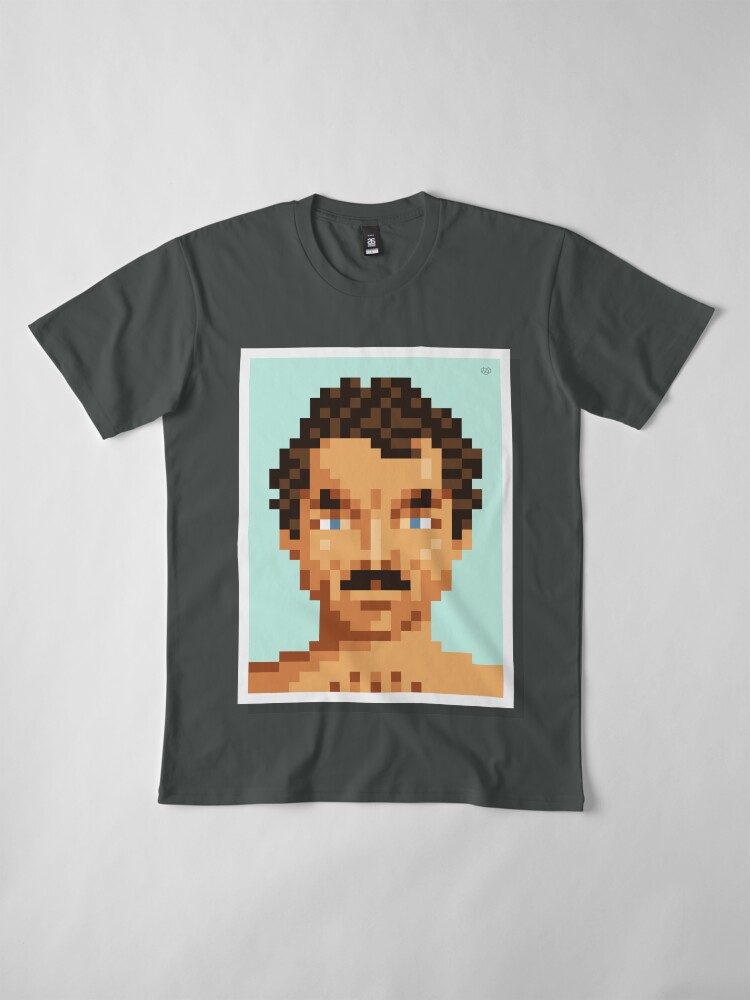 Alternate view of His mustache Premium T-Shirt