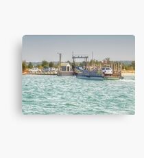 On Time Ferry Canvas Print