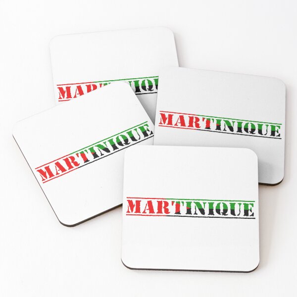 Item preview, Martinique flag of martinique red green black designed and sold by West indian touch.