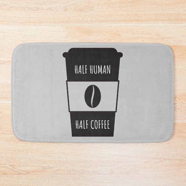 Item preview, Half Human  Half Coffee - Coffee Completes Me designed and sold by m95sim.