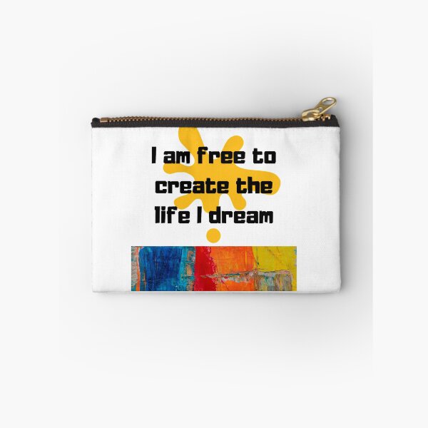 Item preview, I am free to create the life I dream designed and sold by Karina Rojas.
