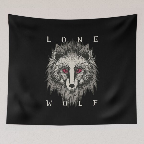 Item preview, Lonely wolf. designed and sold by emphatic.