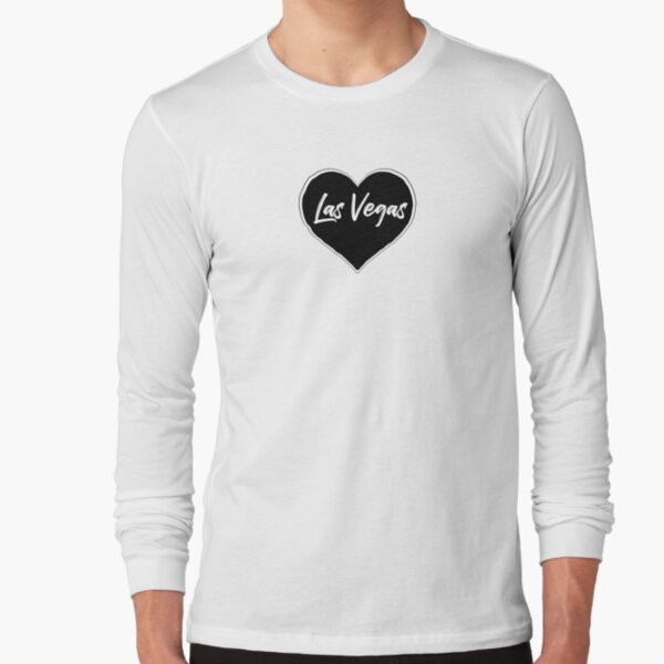 Las Vegas - Black Heart Edition Long Sleeve T-Shirt