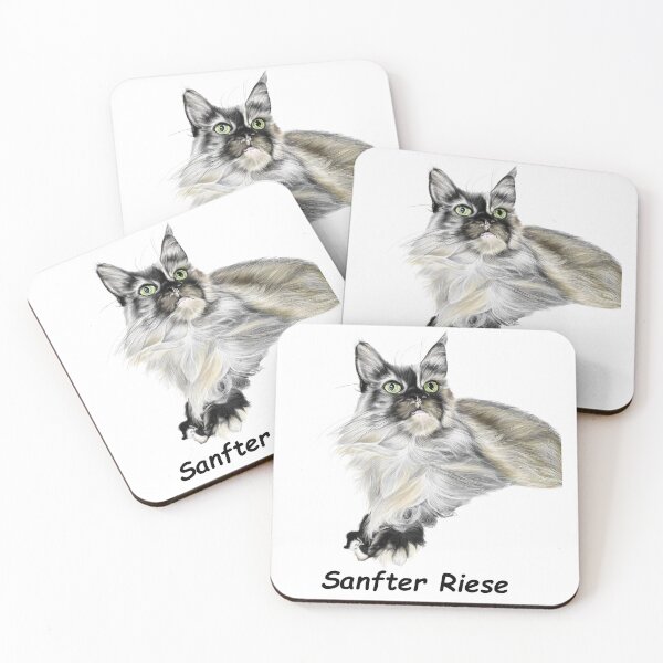 Item preview, "Gentle Giant" Maine Coon designed and sold by Raphaela Pohle.