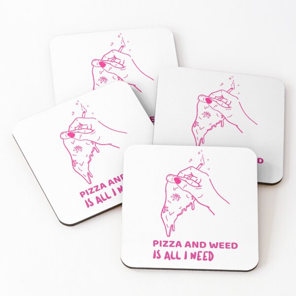 Item preview, Pizza and Weed designed and sold by catchyphase.