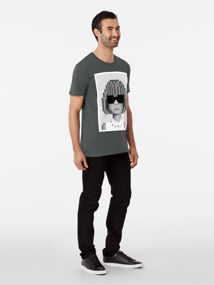 Alternate view of Her bob — Mono Premium T-Shirt