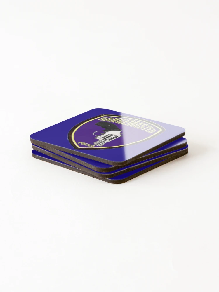 Thumbnail 4 of 5, Coasters (Set of 4), Police Rangemaster designed and sold by Lawrence Baird.