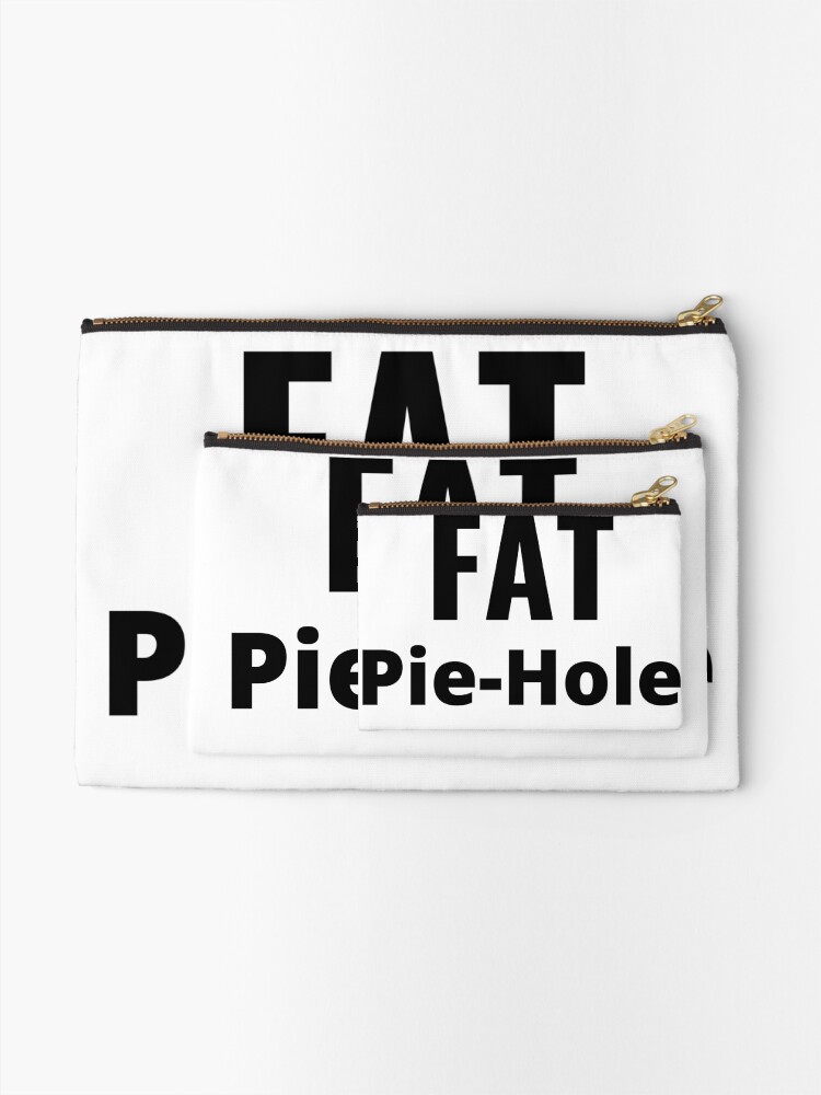 Alternate view of Stuff UR FAT Pie-Hole Zipper Pouch