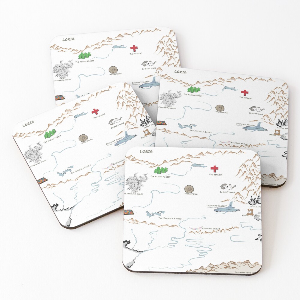 Item preview, Coasters (Set of 4) designed and sold by FillorianQueen.