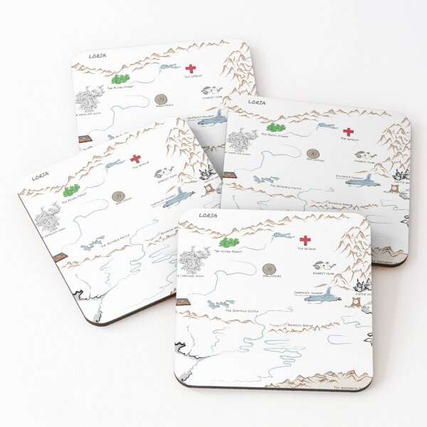 Item preview, Fillory Map designed and sold by BunnyMomMtl.