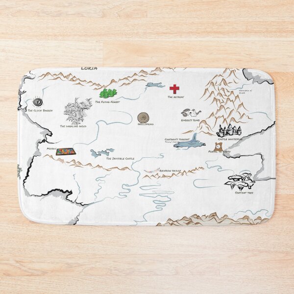 Item preview, Fillory Map designed and sold by BunnyMomMtl.