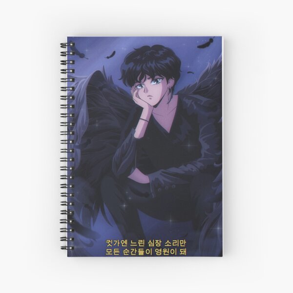 BTS Taehyung - Black Swan Spiral Notebook