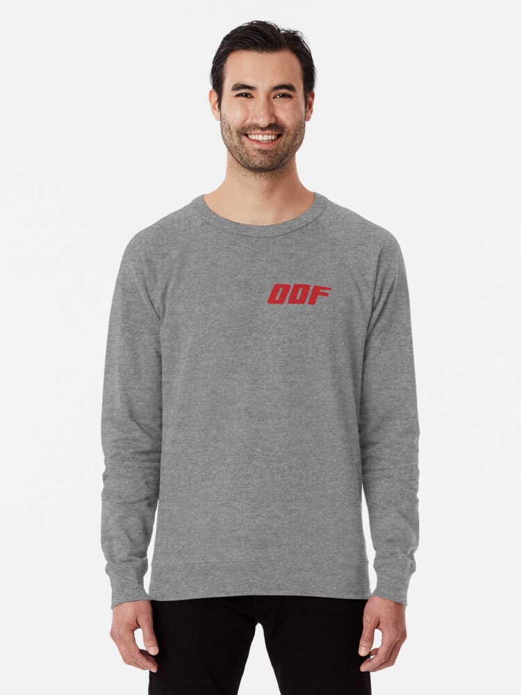 Oof Roblox Template Lightweight Sweatshirt By Nouiz Redbubble - roblox template sleeve