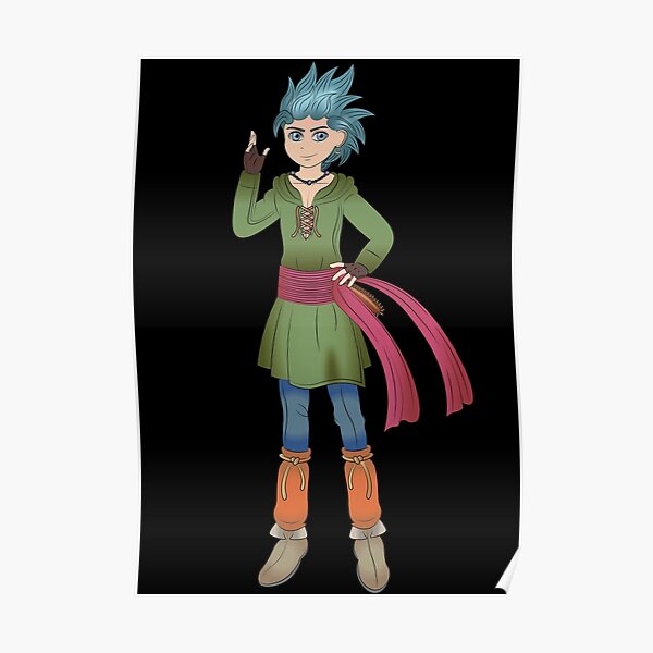 Erik Dragon Quest 11 Poster