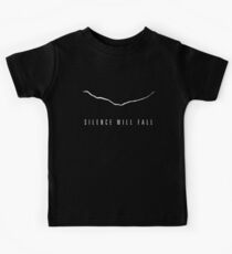 "Silence Will Fall" The Crack (Dark Colors) Kids Tee