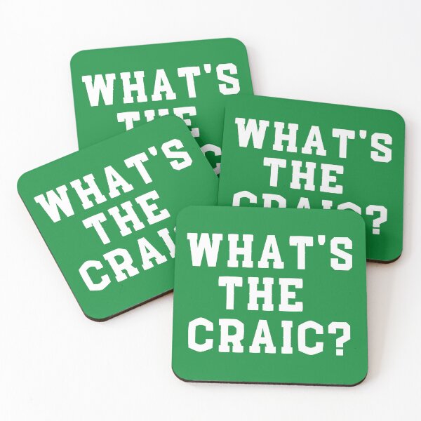 Item preview, What's the craic? designed and sold by ozzyandco.