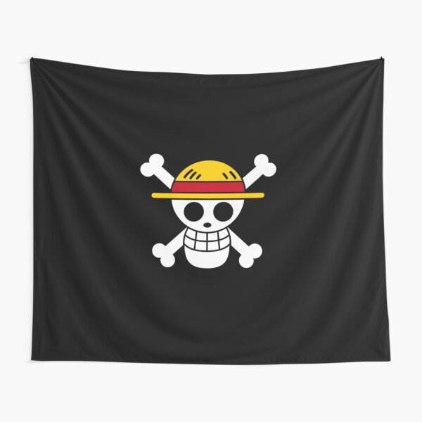 Logotipo de una pieza de sombrero de paja Tela decorativa