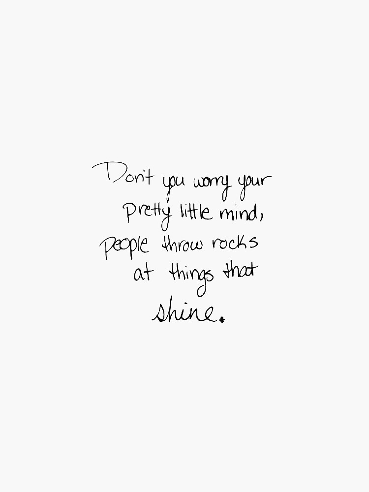 Taylor Swift Mine Lyric Art by selinuenal13