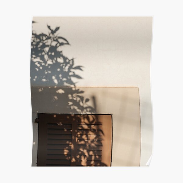 Minimal Neutral Window Poster