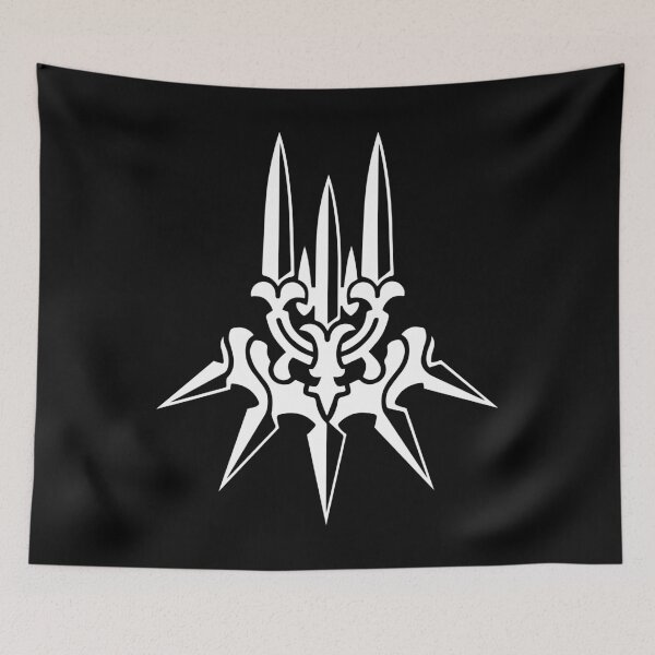 Artikelvorschau, NieR Automata - Yorha-Symbol (weiß) entworfen und verkauft von ASTlogo.