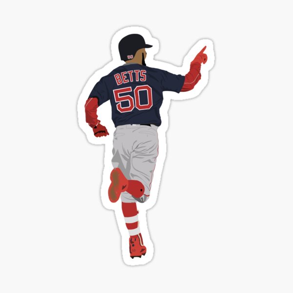  Boston Red Sox Boy's Youth Mookie Betts #50 Varsity