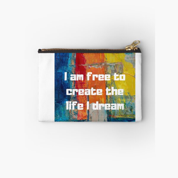 Item preview, I am free to create the life I dream designed and sold by Karina Rojas.