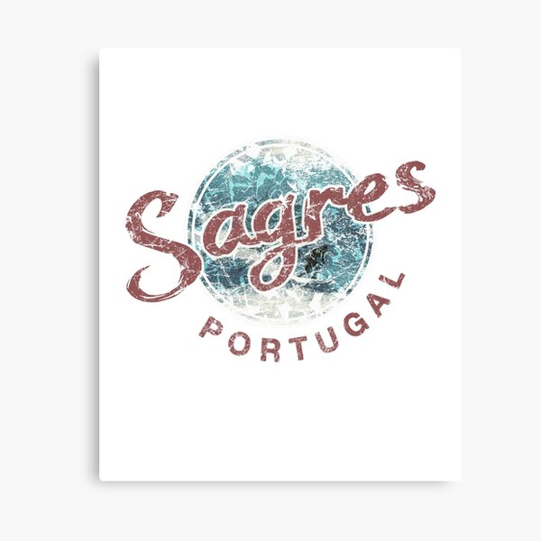 Portugal Sagres Vintage Surfing Canvas Print