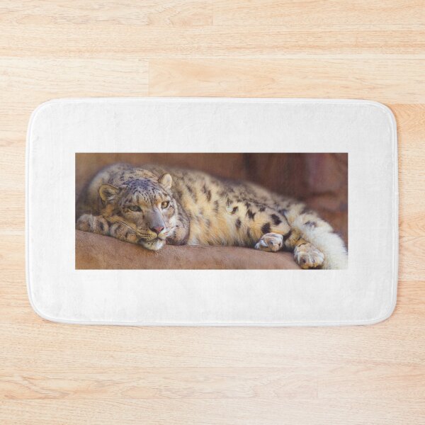 Item preview, Snow Leopard looking straight into the camera designed and sold by dangerouslyclos.