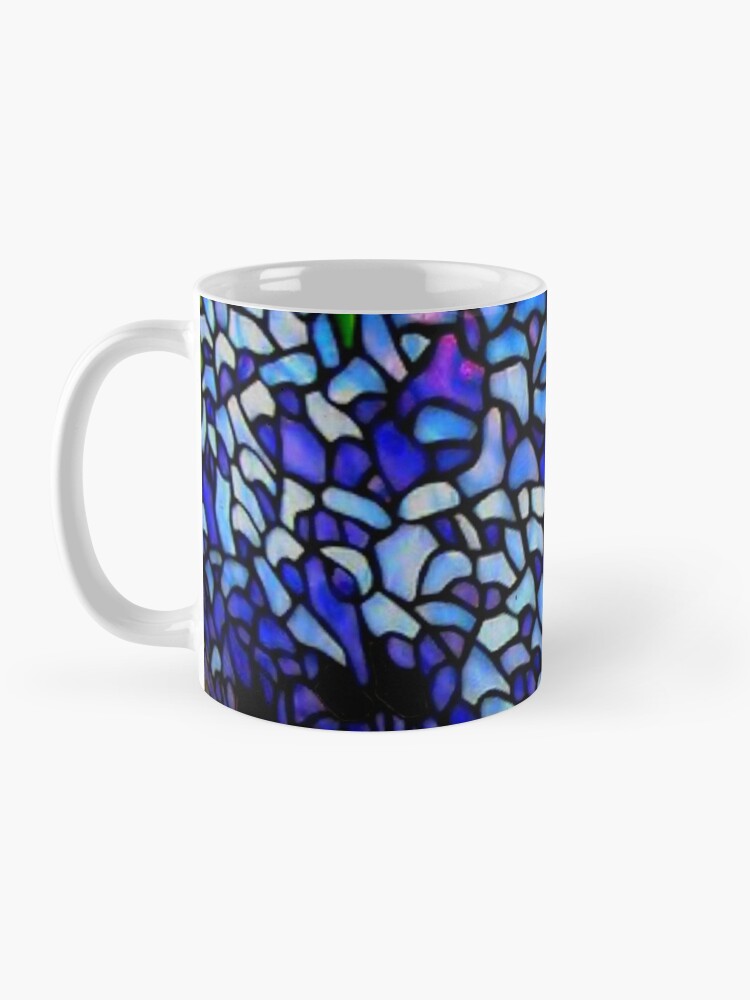 Boho forest green lavender lilac wisteria floral pattern Coffee