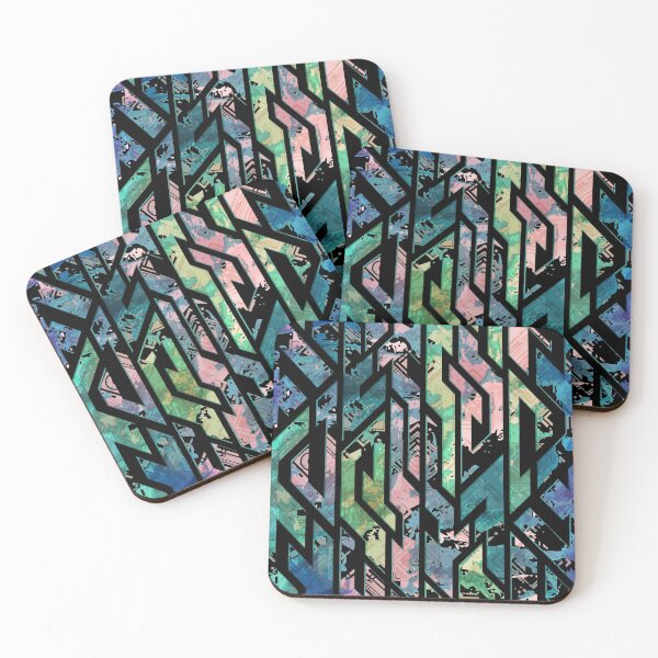 Item preview, Multicolored geometric designed and sold by endi318.